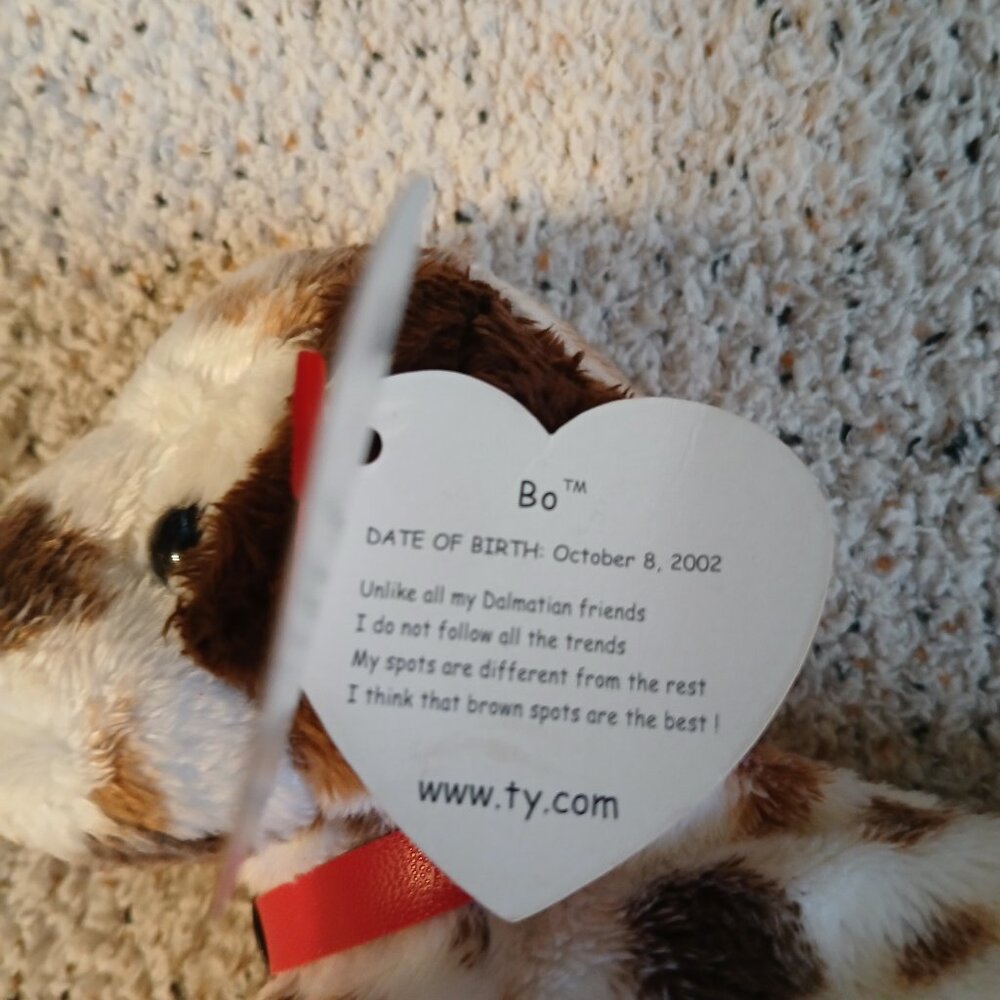Bo the Dalmation - Ty Beanie Baby - 2002